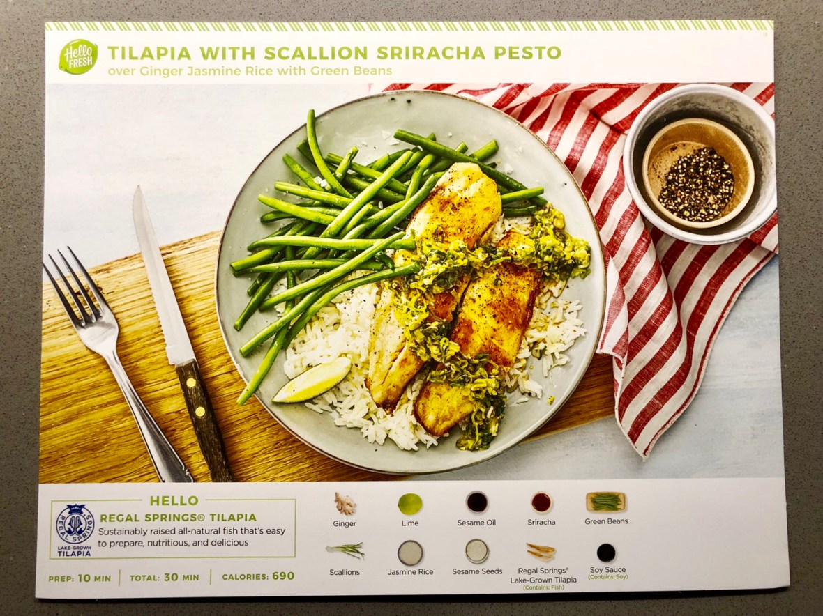 Recipe card. Can you make it look that pretty??